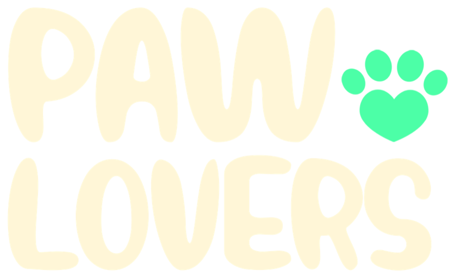 Cream lockup on green, the paw in mint.